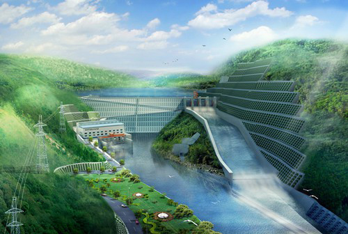 丹东老挝南塔河1号水电站项目